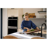 Electrolux ECWD3011AS Double Wall Oven, 30 inch Exterior Width, Convection, Self Clean, 10.2 cu. ft. Capacity, Temperature Probe, Wifi Enabled, Air Fry, Stainless Steel colour Air Fry, Air Sous Vide, Gliding Rack, Steam Cooking