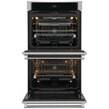 Electrolux ECWD3012AS Double Wall Oven, 30 inch Exterior Width, Convection, Self Clean, 10.2 cu. ft. Capacity, Temperature Probe, Wifi Enabled, Air Fry, Stainless Steel colour