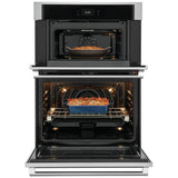 Electrolux ECWM3012AS Microwave Wall Oven Combo, 30 inch Exterior Width, Convection, Self Clean, 5.3 cu. ft. Capacity, Temperature Probe, Wifi Enabled, Air Fry, Stainless Steel colour