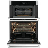 Electrolux ECWM3012AS Microwave Wall Oven Combo, 30 inch Exterior Width, Convection, Self Clean, 5.3 cu. ft. Capacity, Temperature Probe, Wifi Enabled, Air Fry, Stainless Steel colour