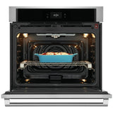 Electrolux ECWS3012AS Single Wall Oven, 30 inch Exterior Width, True Convection, Self Clean, 5.3 cu. ft. Capacity, Temperature Probe, Wifi Enabled, Air Fry, Stainless Steel colour