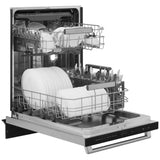 Electrolux EDSH4944CS Dishwasher, 24 inch Exterior Width, 42 dB Decibel Level, Fully Integrated, Stainless Interior, 8 Wash Cycles, 14 Capacity (Place Settings), Hard Food Disposal, 3 Loading Racks, Stainless Steel colour