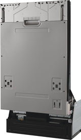 Electrolux EDSR1832AP Dishwasher, 18 inch Exterior Width, 49 dB Decibel Level, Fully Integrated, Stainless Interior, Custom Panel Ready, 6 Wash Cycles, 8 Capacity (Place Settings), 2 Loading Racks, Panel Ready