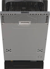 Electrolux EDSR1832AP Dishwasher, 18 inch Exterior Width, 49 dB Decibel Level, Fully Integrated, Stainless Interior, Custom Panel Ready, 6 Wash Cycles, 8 Capacity (Place Settings), 2 Loading Racks, Panel Ready