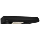 Elica EFS130BL Range Hood, 30 inch Exterior Width, 2, 190 CFM, Incandescent, Aluminum Mesh Filter, Black colour
