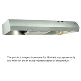 Elica EFS130BL Range Hood, 30 inch Exterior Width, 2, 190 CFM, Incandescent, Aluminum Mesh Filter, Black colour