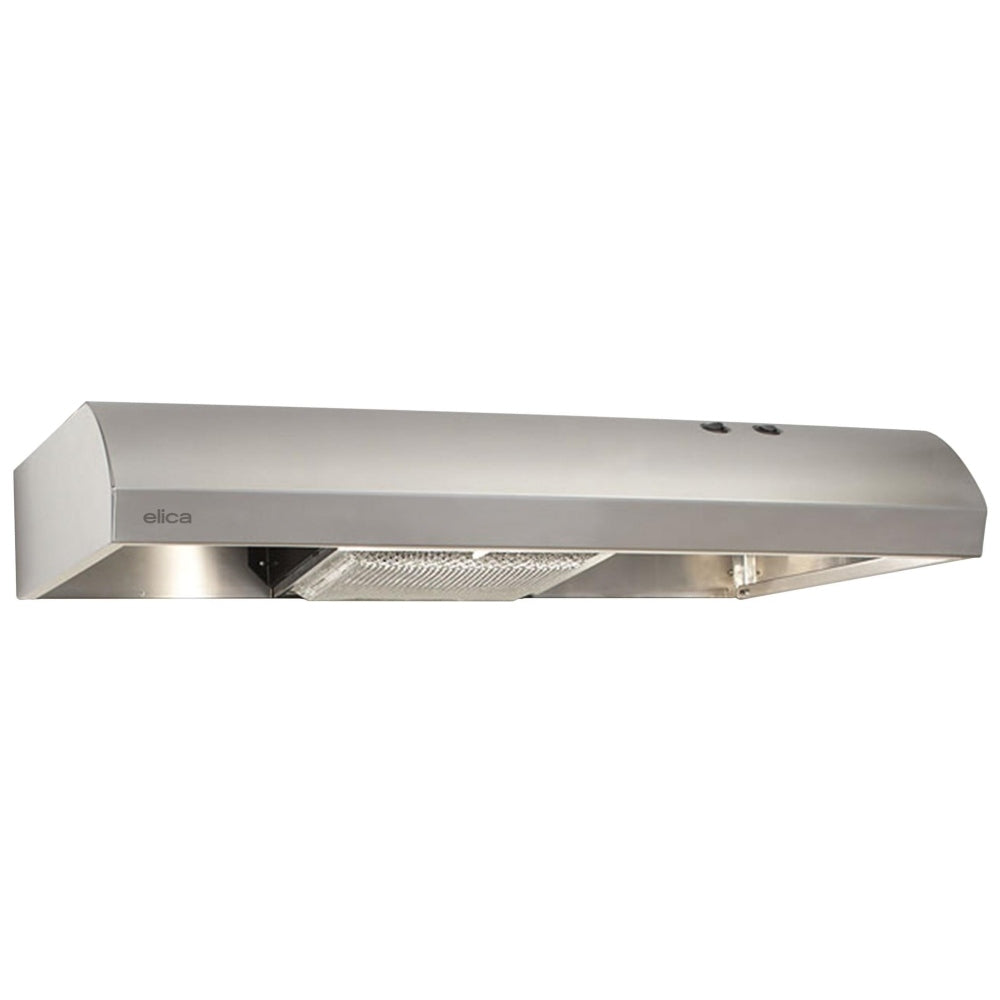 Elica EFS130S1 Range Hood, 30 inch Exterior Width, 2, 190 CFM, Incandescent, Aluminum Mesh Filter, Stainless Steel colour Blower Included