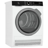 Electrolux ELFE422CAW Electric Dryer, 4 cu. ft. Dryer Capacity, 12 Dry Cycles, 2 Temperature Settings, Ventless - Condensing, Stackable, White colour