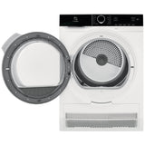Electrolux ELFE422CAW Electric Dryer, 4 cu. ft. Dryer Capacity, 12 Dry Cycles, 2 Temperature Settings, Ventless - Condensing, Stackable, White colour