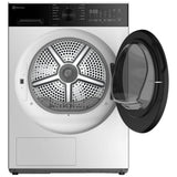 Electrolux ELFE433CAW Electric Dryer, 4.4 cu. ft. Dryer Capacity, 12 Dry Cycles, 3 Temperature Settings, Ventless, Stackable, White colour