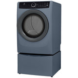 Electrolux ELFE743CAD Electric Dryer, 8.0 cu. ft. Dryer Capacity, 7 Dry Cycles, Steam Clean, 5 Temperature Settings, Vented, Stackable, Denim Blue colour