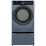 Electrolux ELFE743CAD Electric Dryer, 8.0 cu. ft. Dryer Capacity, 7 Dry Cycles, Steam Clean, 5 Temperature Settings, Vented, Stackable, Denim Blue colour
