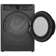 Electrolux ELFE743CAT Electric Dryer, 8 cu. ft. Dryer Capacity, 7 Dry Cycles, Steam Clean, 5 Temperature Settings, Vented, Stackable, Titanium colour