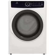 Electrolux ELFE743CAW Electric Dryer, 8 cu. ft. Dryer Capacity, 7 Dry Cycles, Steam Clean, 5 Temperature Settings, Vented, Stackable, White colour