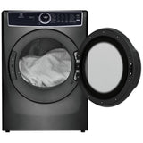Electrolux ELFE753CAT Electric Dryer, 8 cu. ft. Dryer Capacity, 10 Dry Cycles, Steam Clean, 5 Temperature Settings, Vented, Stackable, Titanium colour