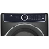 Electrolux ELFE753CAT Electric Dryer, 8 cu. ft. Dryer Capacity, 10 Dry Cycles, Steam Clean, 5 Temperature Settings, Vented, Stackable, Titanium colour