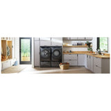 Electrolux ELFE753CAT Electric Dryer, 8 cu. ft. Dryer Capacity, 10 Dry Cycles, Steam Clean, 5 Temperature Settings, Vented, Stackable, Titanium colour
