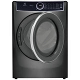 Electrolux ELFE753CAT Electric Dryer, 8 cu. ft. Dryer Capacity, 10 Dry Cycles, Steam Clean, 5 Temperature Settings, Vented, Stackable, Titanium colour