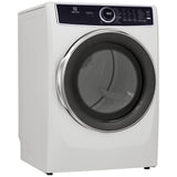 Electrolux ELFE753CAW Electric Dryer, 8 cu. ft. Dryer Capacity, 10 Dry Cycles, Steam Clean, 5 Temperature Settings, Vented, Stackable, White colour