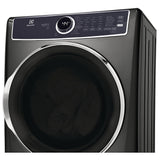 Electrolux ELFE763CAT Electric Dryer, 8 cu. ft. Dryer Capacity, 11 Dry Cycles, Steam Clean, 5 Temperature Settings, Vented, Stackable, Titanium colour