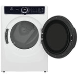 Electrolux ELFE763CAW Electric Dryer, 8 cu. ft. Dryer Capacity, 11 Dry Cycles, Steam Clean, 5 Temperature Settings, Vented, Stackable, White colour