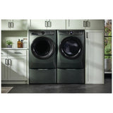 Electrolux ELFE773CAA Electric Dryer, 8 cu. ft. Dryer Capacity, 11 Dry Cycles, Steam Clean, 5 Temperature Settings, Vented, Stackable, Alpine Green colour