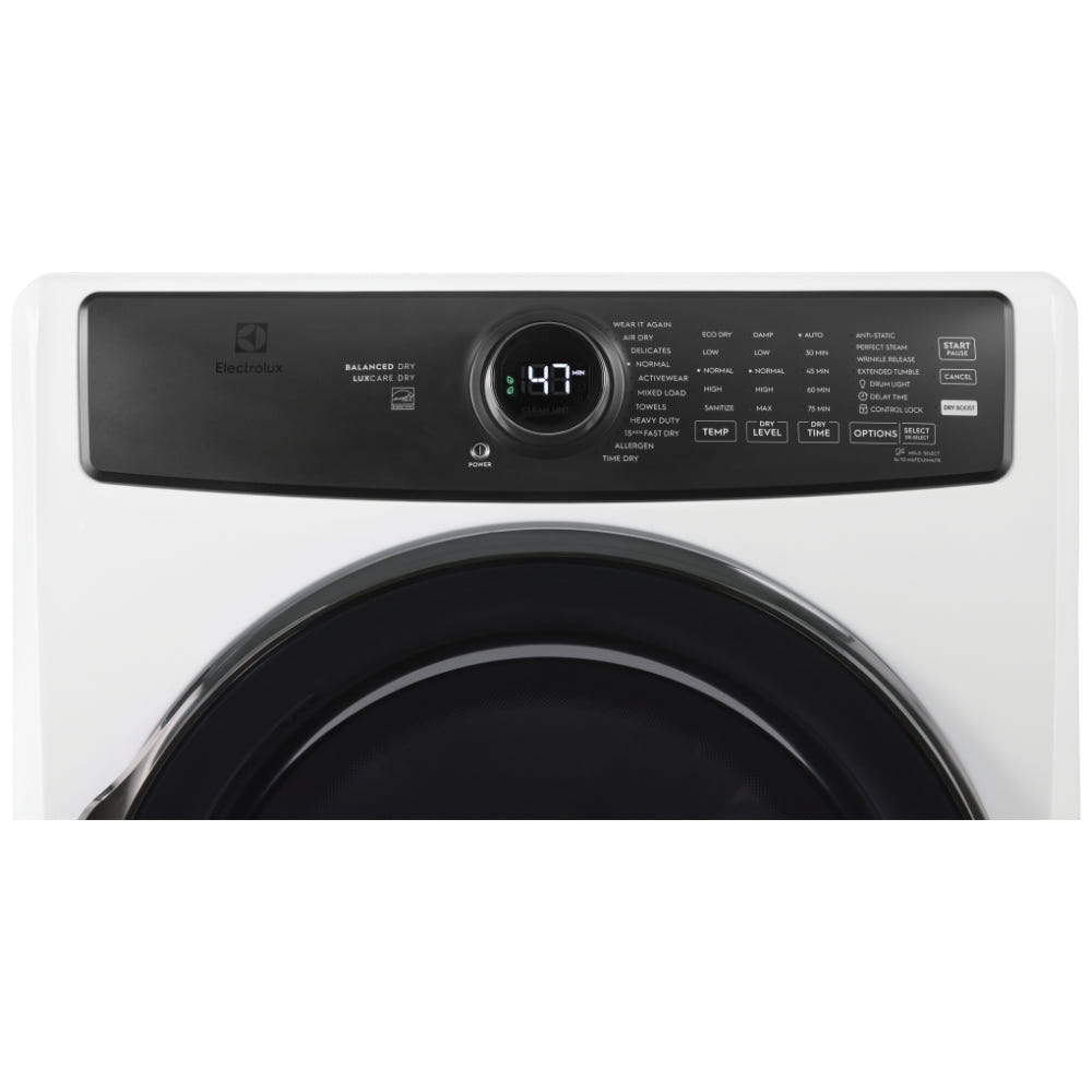 Electrolux ELFE773CAW 7 Inch Steam Dryer