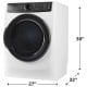 Electrolux Front Load Washer & Electric Dryer Set (ELFW7738AW & ELFE773CAW)