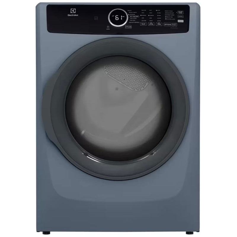 Frigidaire ELFG7437AD Gas Dryer, 8.0 cu. ft. Dryer Capacity, 7 Dry Cycles, Steam Clean, 5 Temperature Settings, Vented, Stackable, Denim colour