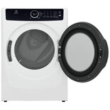 Electrolux ELFG7437AW Gas Dryer, 8 cu. ft. Dryer Capacity, 7 Dry Cycles, Steam Clean, 5 Temperature Settings, Vented, Stackable, White colour