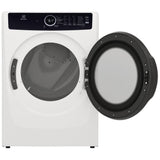 Electrolux ELFG7437AW Gas Dryer, 8 cu. ft. Dryer Capacity, 7 Dry Cycles, Steam Clean, 5 Temperature Settings, Vented, Stackable, White colour