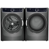 Electrolux ELFG7537AT Gas Dryer, 8 cu. ft. Dryer Capacity, 10 Dry Cycles, Steam Clean, 5 Temperature Settings, Vented, Stackable, Titanium colour