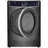 Electrolux ELFG7537AT Gas Dryer, 8 cu. ft. Dryer Capacity, 10 Dry Cycles, Steam Clean, 5 Temperature Settings, Vented, Stackable, Titanium colour