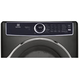 Electrolux ELFG7537AT Gas Dryer, 8 cu. ft. Dryer Capacity, 10 Dry Cycles, Steam Clean, 5 Temperature Settings, Vented, Stackable, Titanium colour