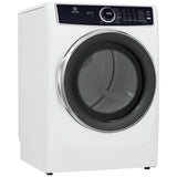 Electrolux ELFG7537AW Gas Dryer, 8 cu. ft. Dryer Capacity, 10 Dry Cycles, Steam Clean, 5 Temperature Settings, Vented, Stackable, White colour