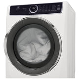 Electrolux ELFG7537AW Gas Dryer, 8 cu. ft. Dryer Capacity, 10 Dry Cycles, Steam Clean, 5 Temperature Settings, Vented, Stackable, White colour