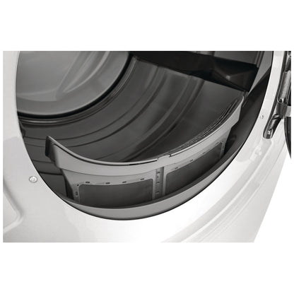 Electrolux ELFG7537AW Gas Dryer, 27 inch Width, 8 cu. ft. Capacity, Steam Clean, 5 Temperature Settings, Stackable, Steel Drum, White colour