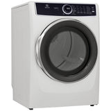 Electrolux ELFG7537AW Gas Dryer, 8 cu. ft. Dryer Capacity, 10 Dry Cycles, Steam Clean, 5 Temperature Settings, Vented, Stackable, White colour