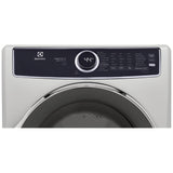Electrolux ELFG7537AW Gas Dryer, 8 cu. ft. Dryer Capacity, 10 Dry Cycles, Steam Clean, 5 Temperature Settings, Vented, Stackable, White colour
