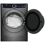 Electrolux ELFG7637AT Gas Dryer, 8 cu. ft. Dryer Capacity, 11 Dry Cycles, Steam Clean, 5 Temperature Settings, Vented, Stackable, Titanium colour