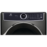 Electrolux ELFG7637AT Gas Dryer, 8 cu. ft. Dryer Capacity, 11 Dry Cycles, Steam Clean, 5 Temperature Settings, Vented, Stackable, Titanium colour