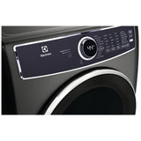 Electrolux ELFG7637AT Gas Dryer, 8 cu. ft. Dryer Capacity, 11 Dry Cycles, Steam Clean, 5 Temperature Settings, Vented, Stackable, Titanium colour
