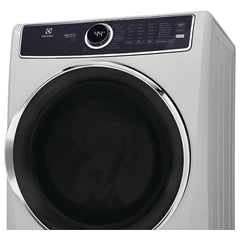 Electrolux ELFG7637AW Gas Dryer, 8 cu. ft. Dryer Capacity, 11 Dry Cycles, Steam Clean, 5 Temperature Settings, Vented, Stackable, White colour