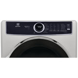 Electrolux ELFG7637AW Gas Dryer, 8 cu. ft. Dryer Capacity, 11 Dry Cycles, Steam Clean, 5 Temperature Settings, Vented, Stackable, White colour