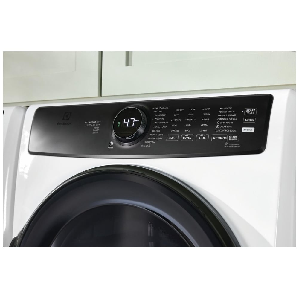 Electrolux ELFG7738AW 27" Steam Dryer - GAS