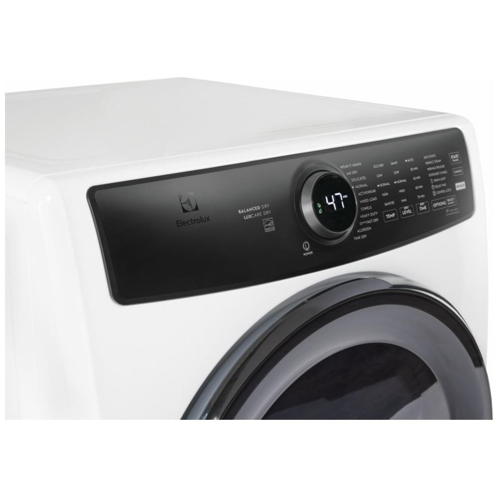 Electrolux ELFG7738AW 27" Steam Dryer - GAS