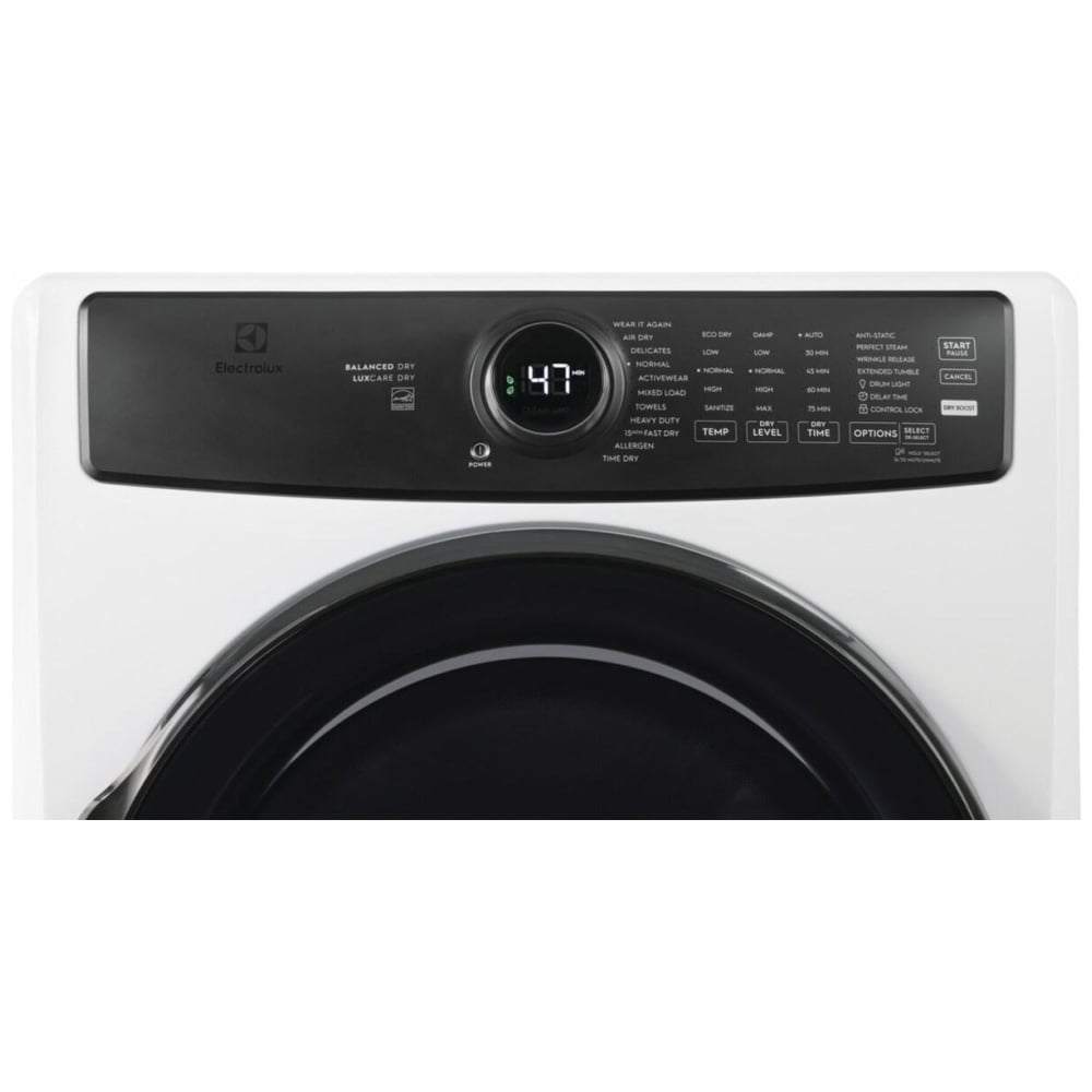 Electrolux ELFG7738AW 27" Steam Dryer - GAS