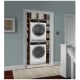 Electrolux Washer ELFW4222AW & Electric Dryer ELFE422CAW & Stacking Kit STACKIT24W