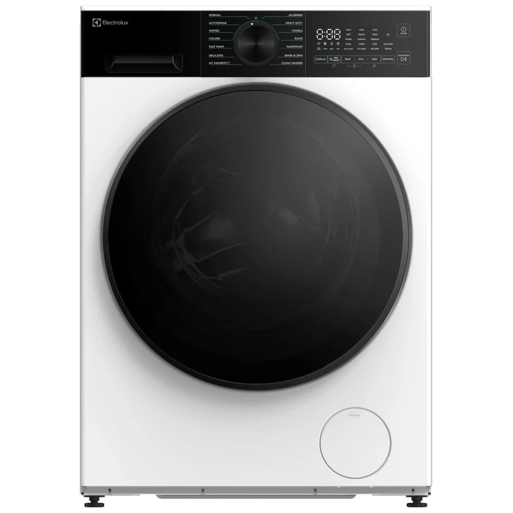 Electrolux ELFW4333AW Front Load Washer, 24 inch Width, 3.1 cu. ft. Washer Capacity, 1,320 RPM Washer Spin Speed, 14 Wash Cycles, 5 Temperature Settings, Steam Clean, ENERGY STAR Certified, Wifi Enabled, White colour