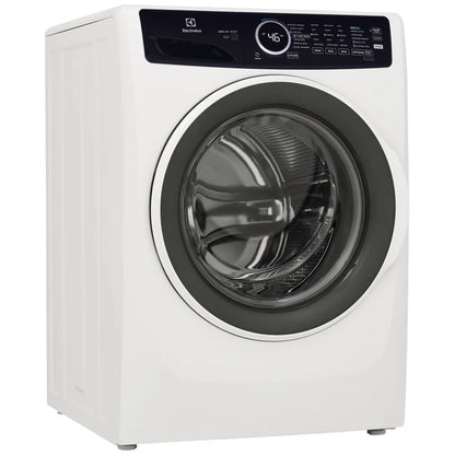 Electrolux ELFW7437AW Front Load Washer, ENERGY STAR Certified, 5.2 cu. ft. Washer Capacity, 1,300 RPM Washer Spin Speed, 7 Wash Cycles, 5 Temperature Settings, Water Heater, Steam Clean, White colour